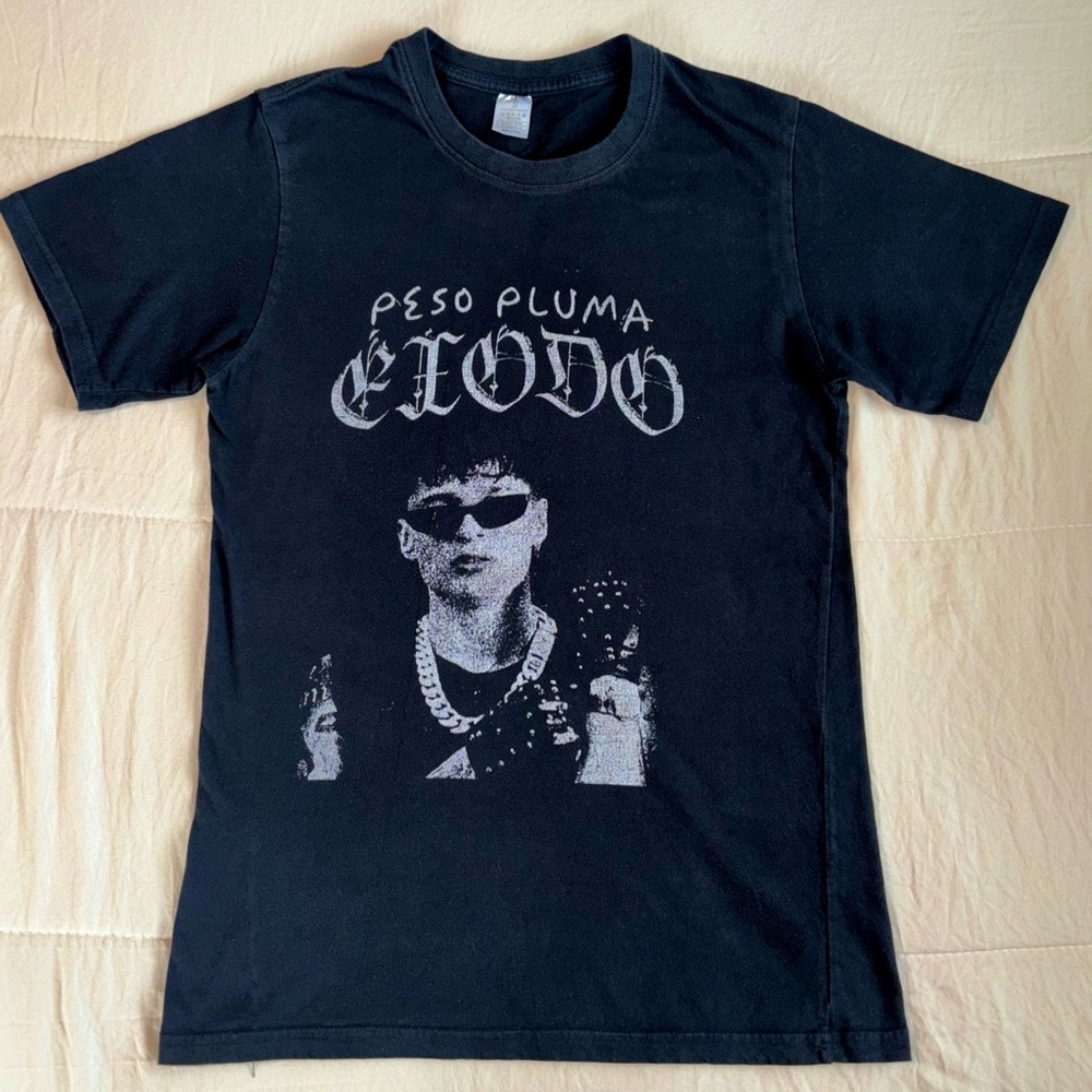 Peso pluma BLK Tshirt Éxodo concert T-shirt | 2024 | ETSY |